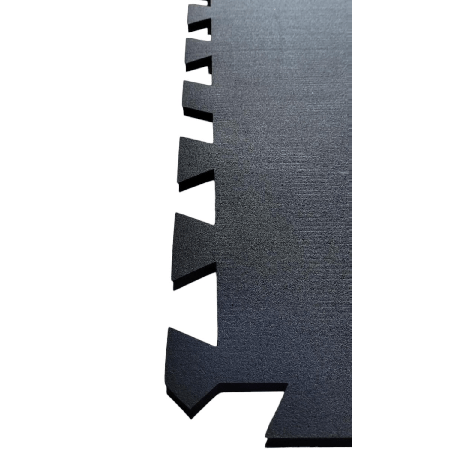 QS Rubber Mat 4'x6'x10mm OD Interlocking Tile - Black-4 x 6 x 3/8"-Flaman Fitness-2