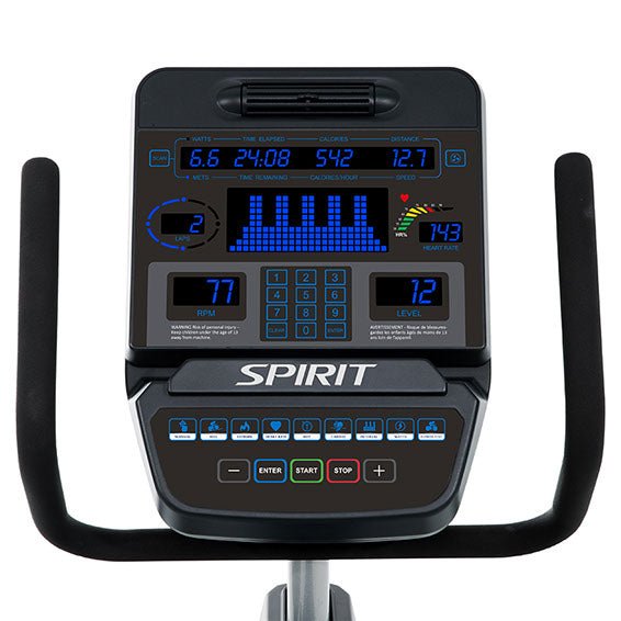 Spirit Cr900 Commercial Recumbent Bike-Recumbent Bike -Spirit Fitness-3
