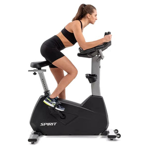 Spirit CU800 Upright Bike-Self Generating Upright Bike-Spirit Fitness-4