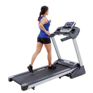 Spirit XT185 Treadmill - Silver-Folding-Flaman Fitness-11
