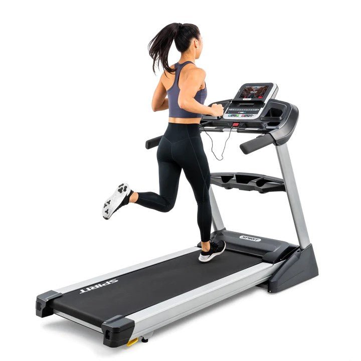 Spirit XT185 Treadmill - Silver-Folding-Flaman Fitness-10