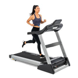 Spirit XT185 Treadmill - Silver-Folding-Flaman Fitness-12