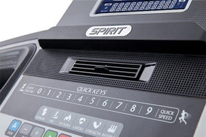 Spirit XT185 Treadmill - Silver-Folding-Flaman Fitness-8
