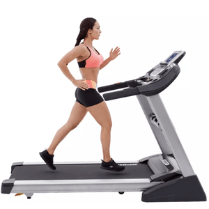 Spirit XT485 Treadmill - Silver-Folding-Flaman Fitness-3