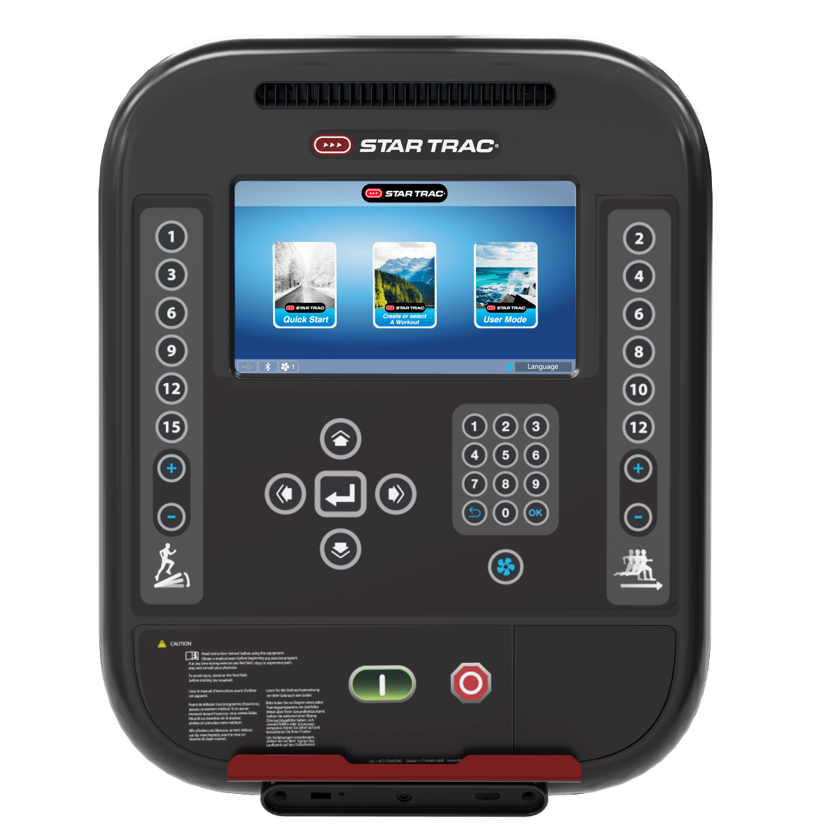 Flaman Fitness Star Trac 4 Series Treadmill