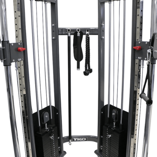 TKO Functional Trainer - 8051 (2 x 160 LB Weight Stacks)-Functional Trainer-TKO Strength-8