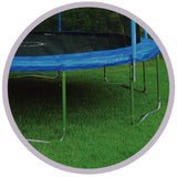 Trainor 13' Round Trampoline (With Flash Zone)-Trampolines-Flaman Family-4