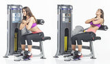 TuffStuff Ab / Back Cal Gym - CG 9510 (200 LB Weight Stack)-Upper Body Single Station-TuffStuff Fitness-3
