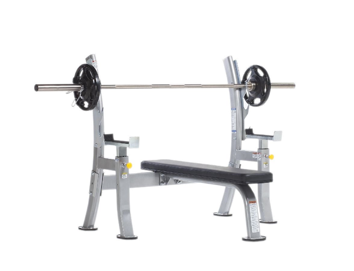TuffStuff Olympic Bench W/Safety Spotters - COB 400-Flat Bench-TuffStuff Fitness-2