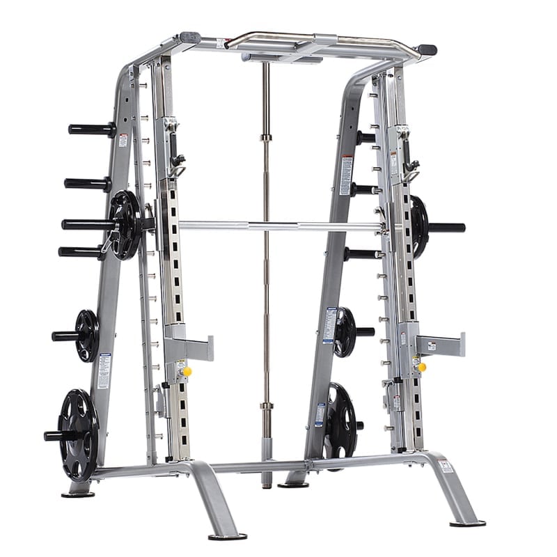 TuffStuff Smith Machine / Half Cage Combo - CSM 600-Smith Machine Half Rack-TuffStuff Fitness-1