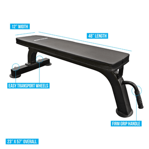 Xebex Power Flat Bench 2.0-Flat Bench-Xebex Fitness-2